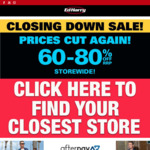 Ed Harry Mens Clothing 60-80% Closing down Sale (in-Store Only)
