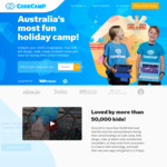 Save $20 on All Autumn School Holiday Camps @ Code Camp