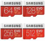 [eBay Plus] Samsung EVO Plus MicroSD Card 256GB $60 Delivered @ Tech Mall eBay