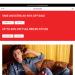 Calvin Klein Extra 30-40% off Sale (Combine with The up to 40% off Full Priced Styles Sale) @ Calvin Klein