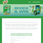 Win 1 of 12 Milo Champ Band's Thanks to Nestlé