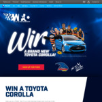 Win a Toyota Corolla SX Hybrid Hatch Worth $32,606 or 116 AFL Prizes from Adelaide Football Club [SA]
