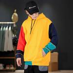 Men Stitching Contrast Color Hoodie for US $37 / AUD $55 + Delivery @ Umorechic