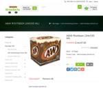 [VIC] A&W Root Beer (24*335 Ml) $37.05 + Free Same Day Delivery @ Grooferly Foods
