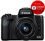 Canon EOS M50 Mirrorless Camera with 15-45mm STM Lens $604.91 ($574.91 after Canon Cashback) @ JB Hi-Fi