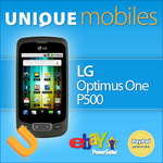 LG Optimus One $139 Free Shipping - eBay Unique Mobiles