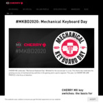 Win Various Gaming Keyboards from Cherry MX’s MKBD Giveaway