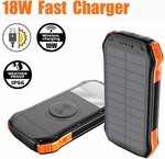 16000mAh Power Bank 18W Fast Charge & 10W Wireless Charge & Solar Charge & 3 Output Ports $49.99 Posted (RRP $69.99) @ Amazon AU