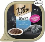 DINE Wet Cat Food Beef/Fish/Salmon/Chicken, 85g x 28pk $20.80 ($18.72 S&S) + Delivery ($0 w/ Prime/ $39 Spend) @ Amazon AU