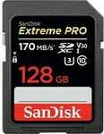 SanDisk Extreme Pro 128GB SDXC Card $49.98 Delivered @ AZ eShop eBay