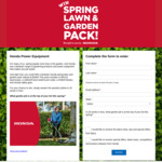 Win a Honda Spring Lawn & Garden Prize Package Worth $1,927 from BIG4 Holiday Parks