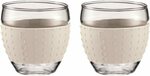 Bodum Australia Pty Silicone Band Glass, off White, Set of 2 $6.66 + Delivery ($0 with Prime/ $39 Spend) @ Amazon AU