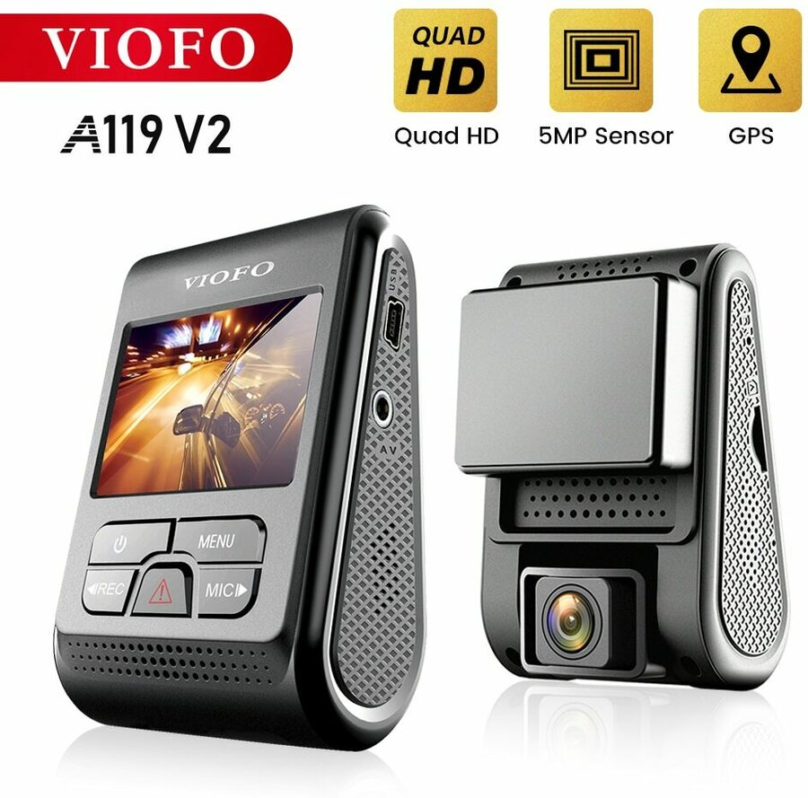 Viofo A119 V2 Dashcam US$53.47 (A$70.66), Viofo A119 V3 Dashcam US$84.41  (A$111.55) Delivered @ VIOFO Official Store AliExpress - OzBargain