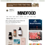 Win a Byron Bay Good Vibes Kit Worth $250 from MiNDFOOD