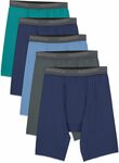5x Fruit of The Loom Mens Micro-Stretch Long Boxer Briefs (Size M Only) $4.31+ Delivery ($0 Prime over $49) @ Amazon AU