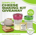 Win a Complete Cheese Making Kit from Nourishme Organics