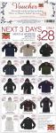 Selected Rivers Jackets for $28 - 3 days only