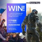 Win 1 of 5 HUMANKIND & Crysis Remastered Trilogy Game Codes from PC Case Gear