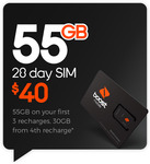 Boost Mobile $40 Starter Pack 28-Days 30GB Data, Unlim Call/TXT for $15 Delivered @ Boost Mobile