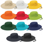 Custom Cabana Wide Brim Hat $15.40 – $18.70 (Minimum Qty 25 Hats) + Free Shipping & Artwork Digitisation @ Crunchright