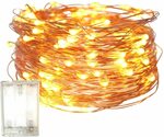 Fairy Christmas Lights, 10M/32.8ft/100 LED, $9.30 + Delivery ($0 with Prime/ $39 Spend) @ Statco AU via Amazon AU