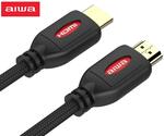 Aiwa 5m 4K HDMI Cable $3.60 + Delivery ($0 with Club Catch) @ Catch