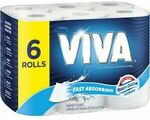 Viva Paper Towel 6 Rolls, 60 Sheets/Roll $6 + Delivery ($5.70 Delivered with eBay Plus) @ Big W eBay