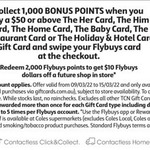 Bonus 1000 Flybuys Points When You Buy $50 or above The Her, Him, Home, Baby, Restaurant, Holiday & Hotel Gift Cards @ Coles