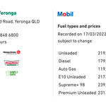 Diesel Fuel $1.799/L @ 7-Eleven Yeronga