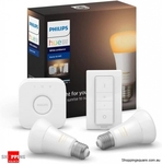 Philips Hue E27 White Ambience LED Smart Bulb Starter Kit White Ambience $99.50 + Delivery @ Shopping Square