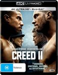Creed 2 and Three Billboards Outside Ebbing, Missouri (4K Ultra HD) $8.95 + Delivery ($0 with Prime/ $39 Spend) @ Amazon AU