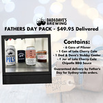 Father's Day Pack - 6 Pilsner, 1 Cherry Cola, Stubby Holder and Jar of BBQ Sauce $49.95 Delivered @ Dad & Dave's Brewing