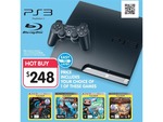 Big W PlayStation 3 160GB Bundle $248