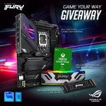 Win a ROG x Kingston 13th Gen Hardware Combo (Motherboard, RAM and SSD) and 3-Month Xbox Game Pass from ASUS