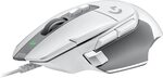 Logitech G502 X Wired Gaming Mouse - White - LIGHTFORCE Hybrid Optical-Mechanical Primary Switches $85 Delivered @ Amazon AU