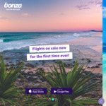 Bonza Aviation: Airfare Launch Prices from $49 (e.g. Sunshine Coast to Rockhampton) @ Bonza (App Required)