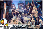 [PC] Free: POLY STYLE - Medieval Village (3D Asset for App/Game Dev) (Was US$80) + Extra Gifts @ Unity