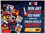 Win a Game of Your Choice (Under €50) from K4G