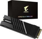 Gigabyte AORUS Gen4 7000s SSD 2TB PCIe 4.0 NVMe M.2 with Heatsink $281.79 Delivered @ Amazon US via AU