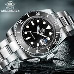 Addiesdive 40mm Quartz Dive Watch US$38.69/A$58.36 Delivered @ Men Watch Discount Store via AliExpress