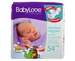 BabyLove 54pk Nappies - Newborn up to 5kg - $5.95 + Shipping ($8.95)