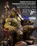 Win a Green Scar Hulk Premium 1/4 Scale Statue from Spec Fiction