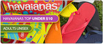 Havaianas at CoTD for $9.95 with $10 Shipping Cap