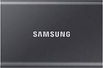 Samsung T7 2TB Portable SSD USB 3.2 (Titan Gray) $184.87 Delivered @ Amazon UK via AU