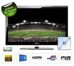 42" 3D Full HD LCD TV with PVR Via USB $469 Plus $45 Aus Wide Delivery Only 50 Available