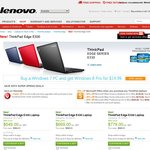 Lenovo ThinkPad EDGE E330 13.3" Laptop $606.05 with i5-3210M, 4GB RAM + 750GB HDD