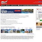 Webjet - $50 off Hotel Booking (Min $300 Spend)