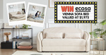 Win an Ecosa Vienna Sofa Bed Worth $1,975 from Mum Central