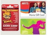 20% off iTunes, Hoyts and Playspan Cards at Australia Post