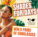 [VIC - Geelong Region Residents] Win 5 Pairs of Prescription Sunglasses from Times News Group